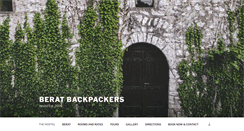Desktop Screenshot of beratbackpackers.com